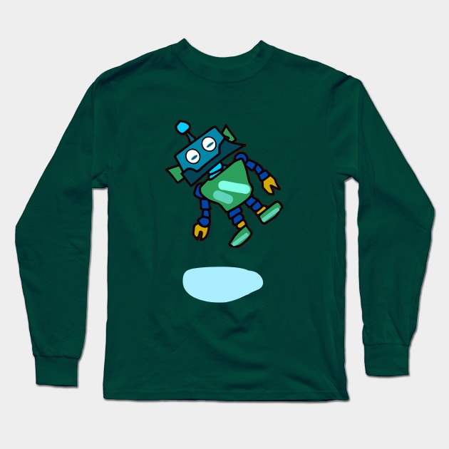 robots what Long Sleeve T-Shirt by Mapunalajim